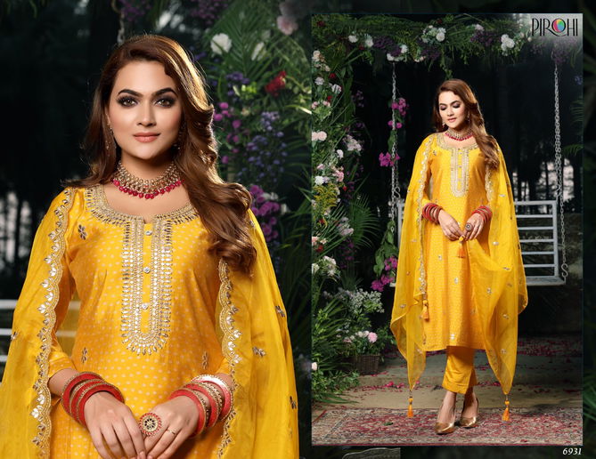 Pirohi Rajavir Fancy Festive Wear Wholesale Readymade Designer Salwar Suits